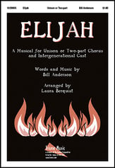 Elijah Unison/Two-Part Singer's Edition cover